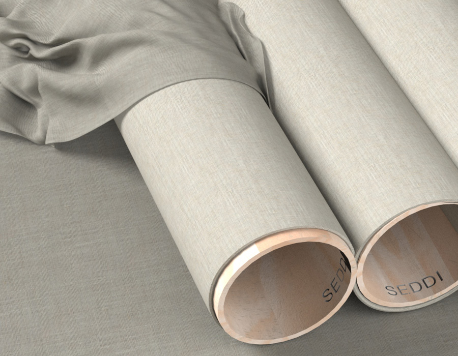 rolls of grey material for the 'Quality & scale' section